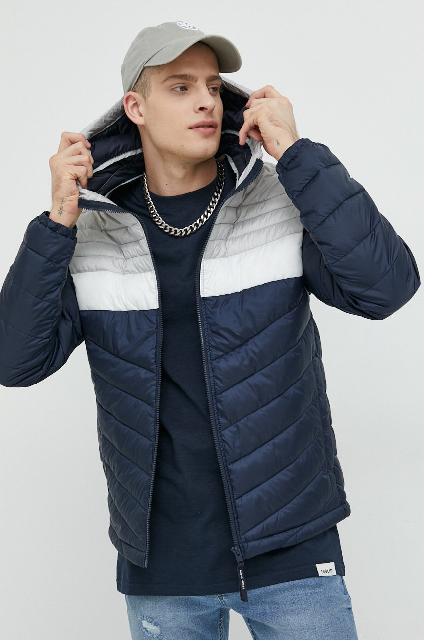 

Куртка Jack & Jones JJEHERO мужская цвет синий переходная 12211785