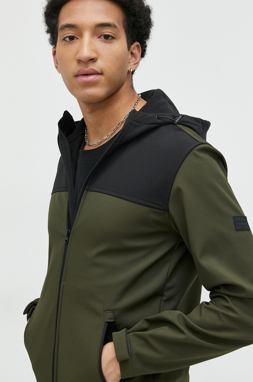 

Куртка Jack & Jones JJEMARVIN мужская цвет зелёный переходная