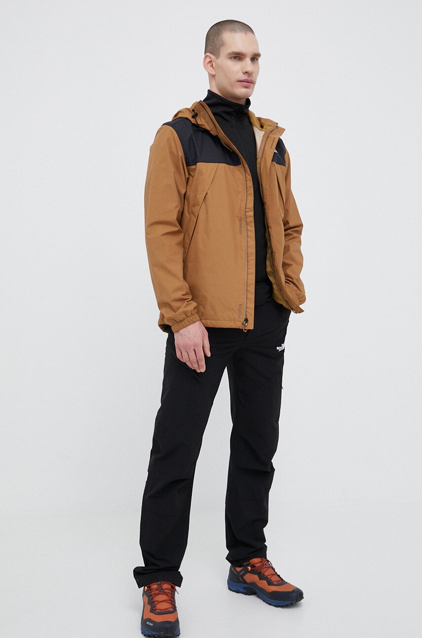 

Куртка outdoor The North Face Antora колір коричневий