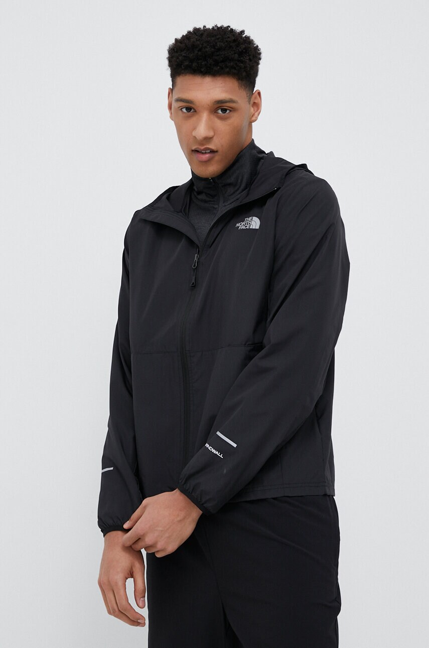 

Вітровка The North Face колір чорний перехідна