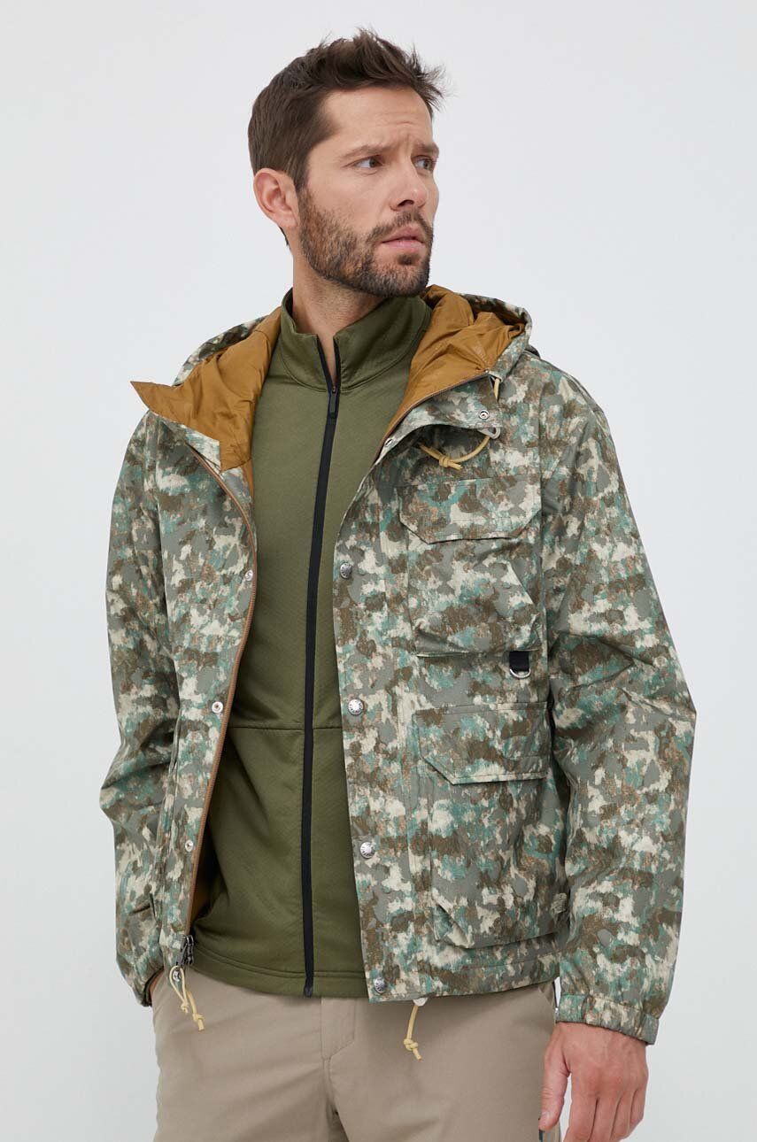 Nepromokavá bunda The North Face M66 Utility pánská, zelená barva - zelená -  100 % Polyester