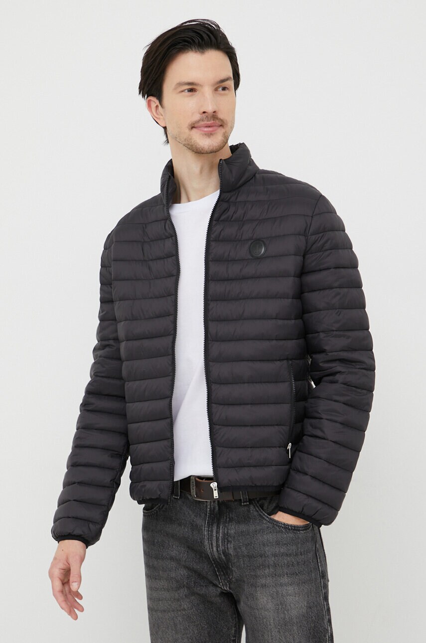

Куртка Trussardi чоловіча колір чорний перехідна