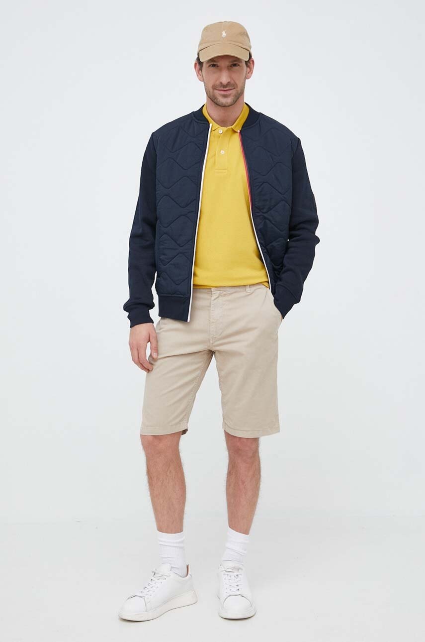 

Куртка Tommy Hilfiger чоловіча колір синій перехідна