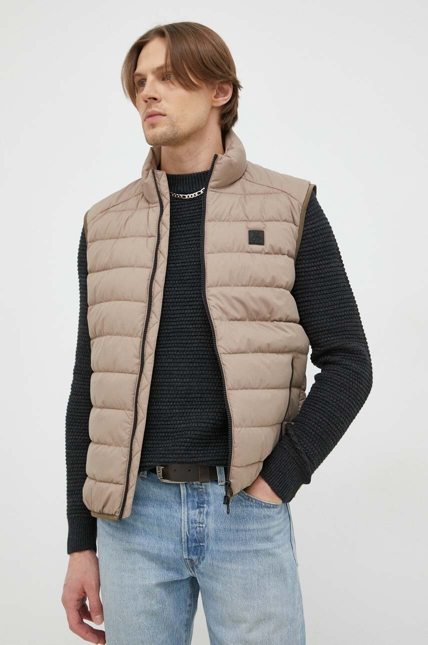 

Безрукавка Marc O'Polo мужской цвет коричневый переходной