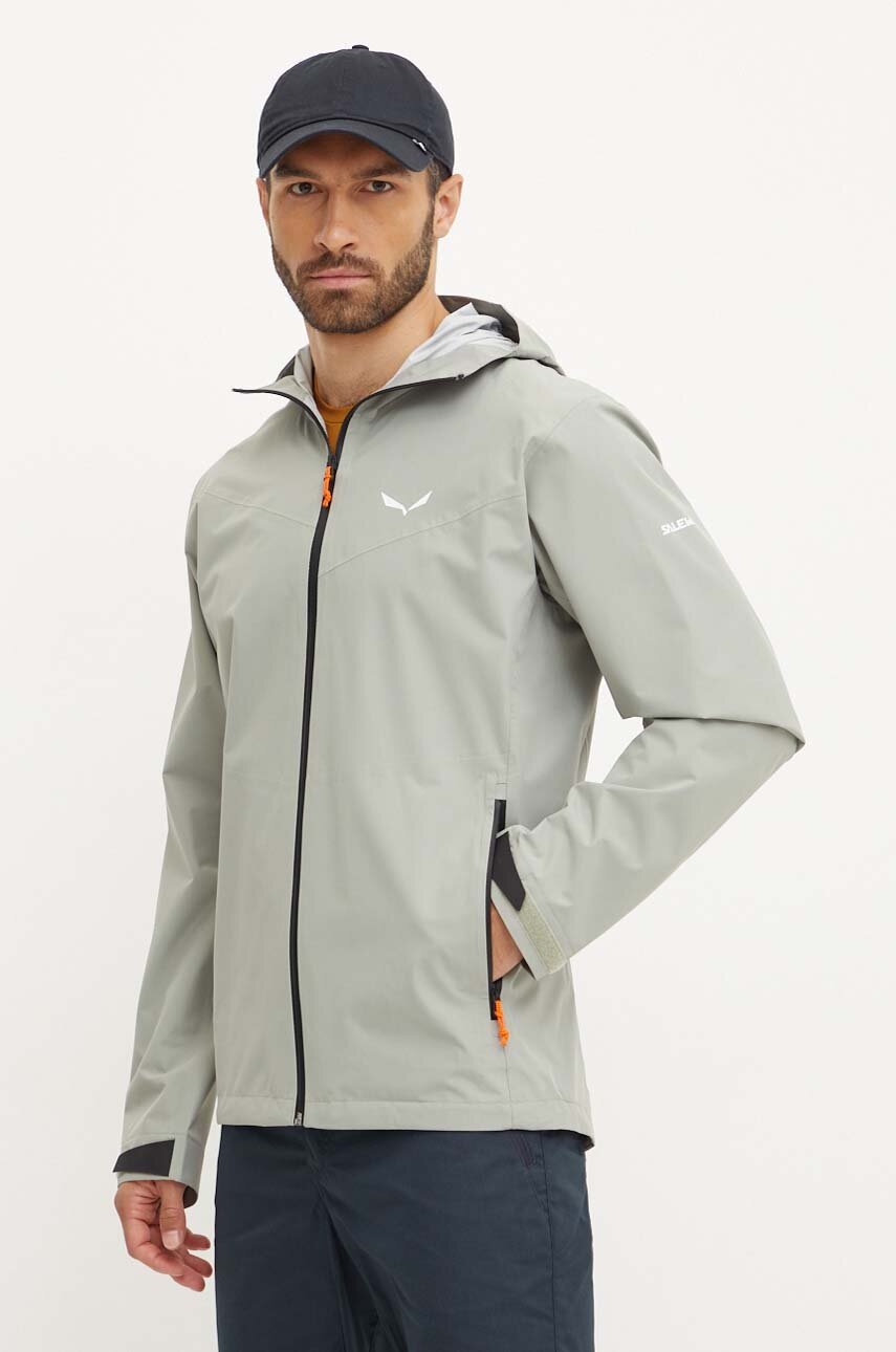 

Яке за спортове на открито Salewa Puez Aqua 4 PTX 2.5L в жълто 00.0000028615, Зелен