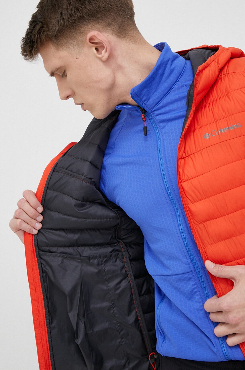 Αθλητικό μπουφάν Columbia Silver Falls χρώμα κόκκινο 2034506 φωτογραφία