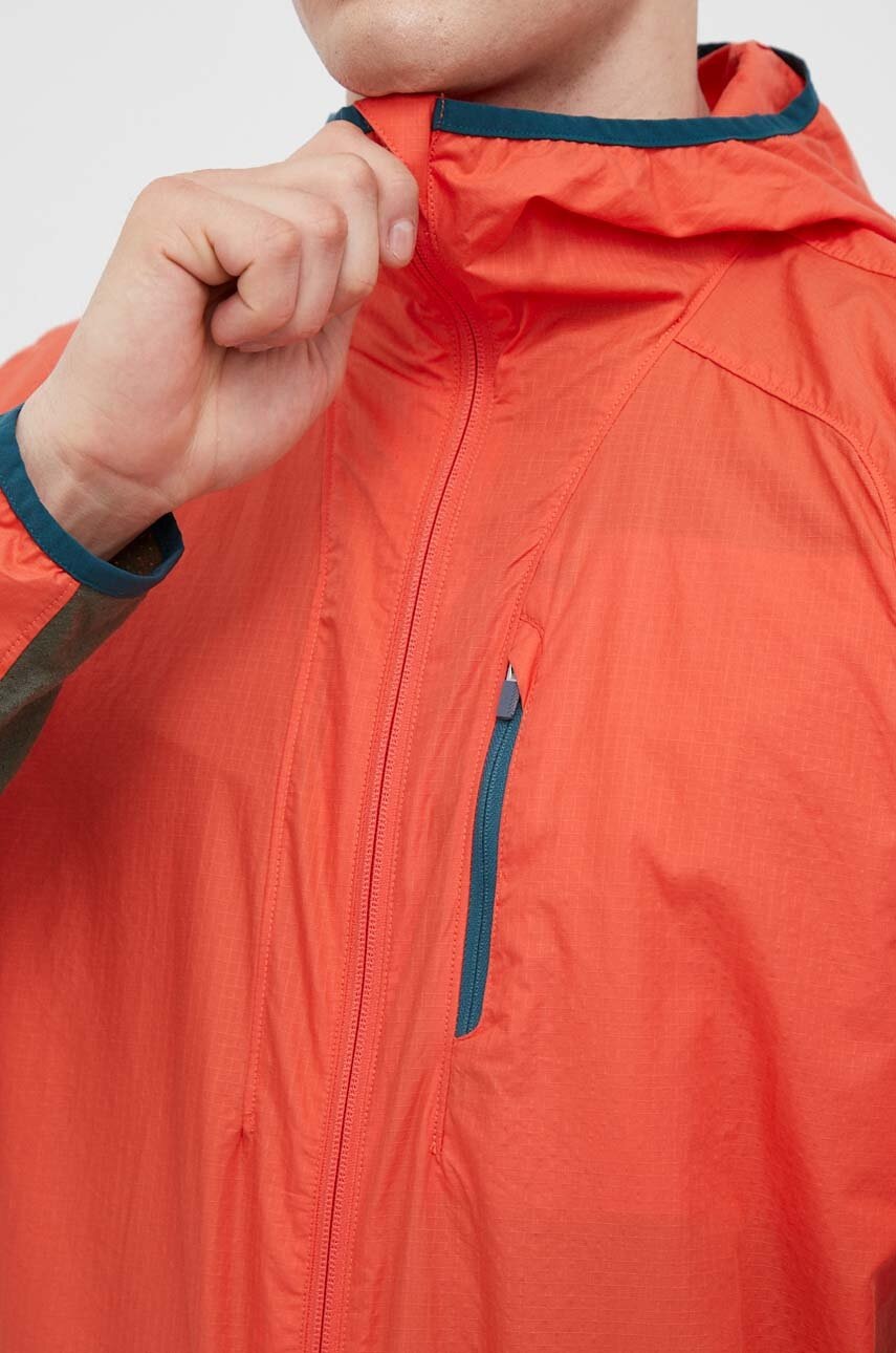 Αντιανεμικό Icebreaker Shell+ χρώμα: πορτοκαλί φωτογραφία