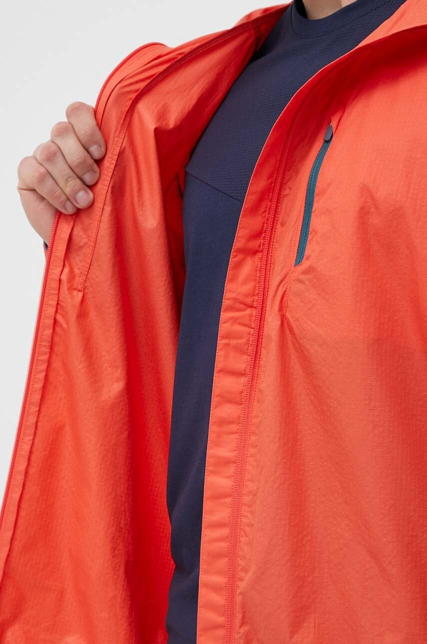 Αντιανεμικό Icebreaker Shell+ χρώμα: πορτοκαλί φωτογραφία