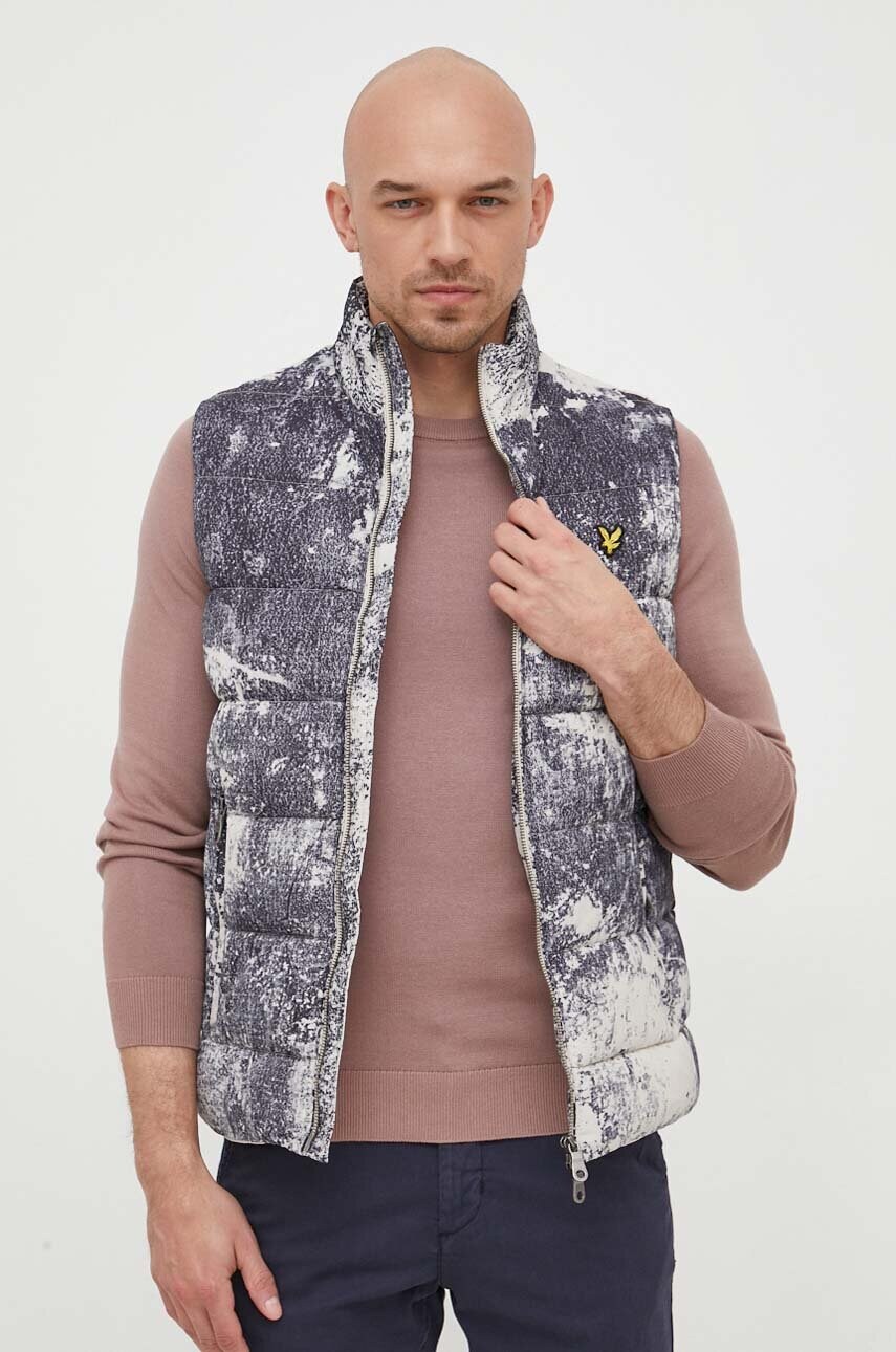 Lyle & scott vesta barbati, culoarea bej, de tranzitie