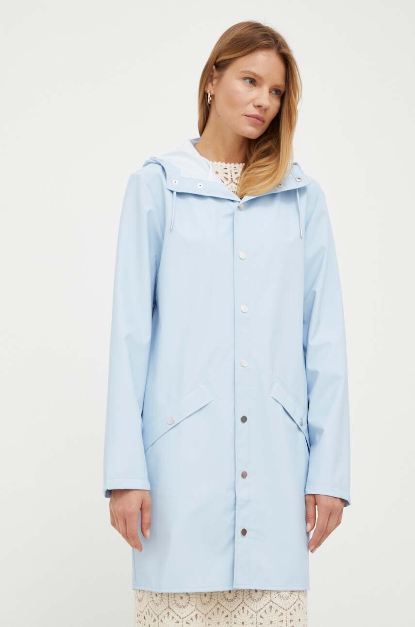 

Противодождевая куртка Rains 12020 Long Jacket переходная