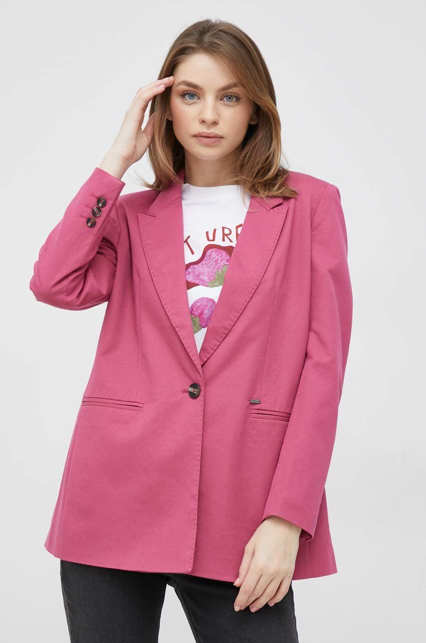 E-shop Sako Pepe Jeans Phoebe růžová barva