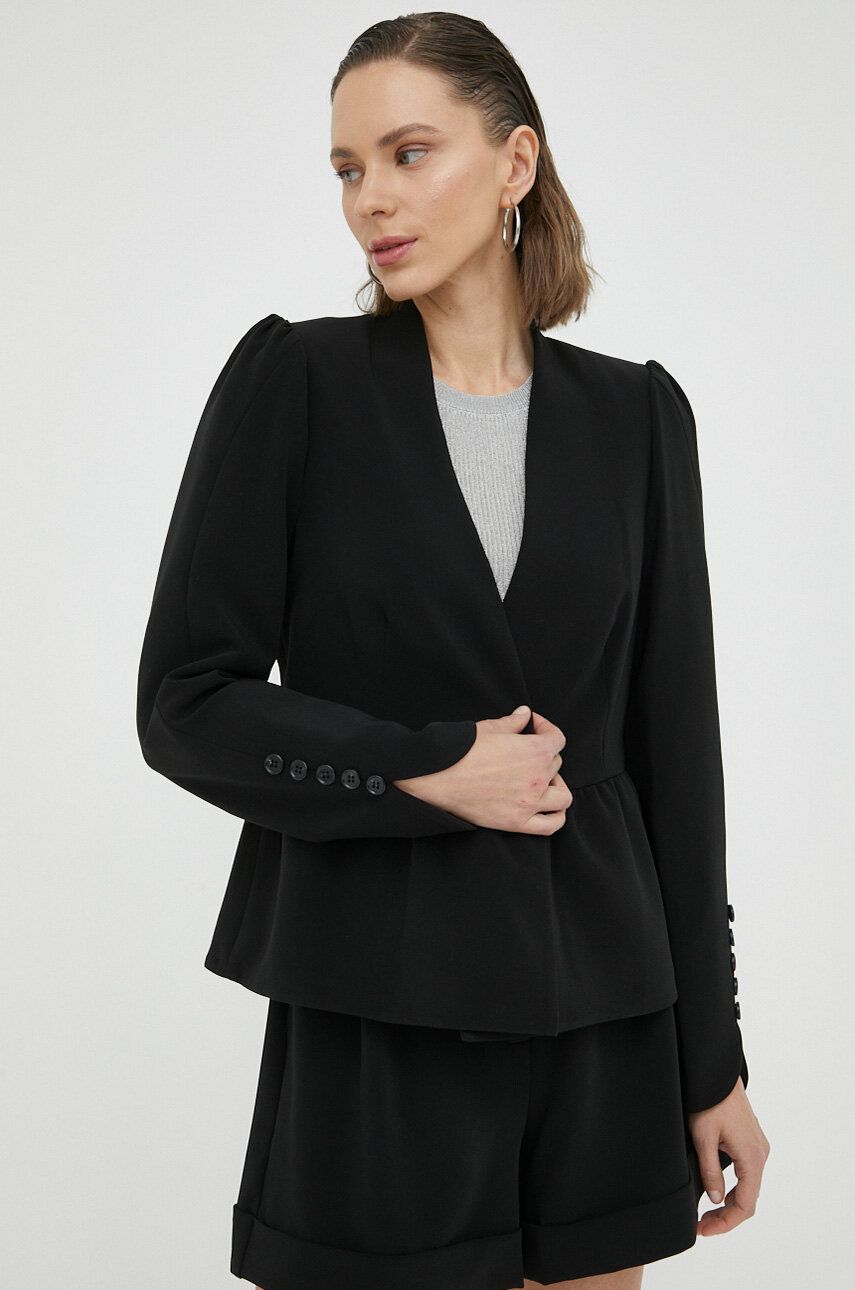 Sako Bruuns Bazaar černá barva - černá -  Hlavní materiál: 50 % Recyklovaný polyester