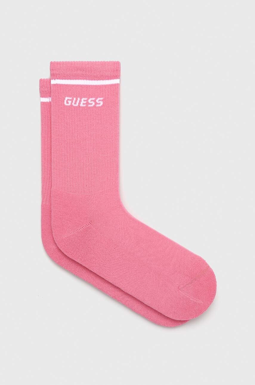 

Чорапи Guess в розово, Розов