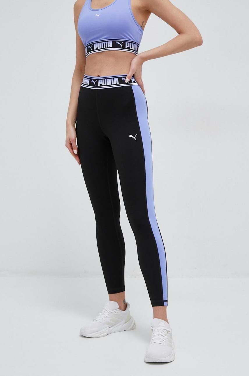 

Клин за трениране Puma Strong Fashion в черно с принт, Черен