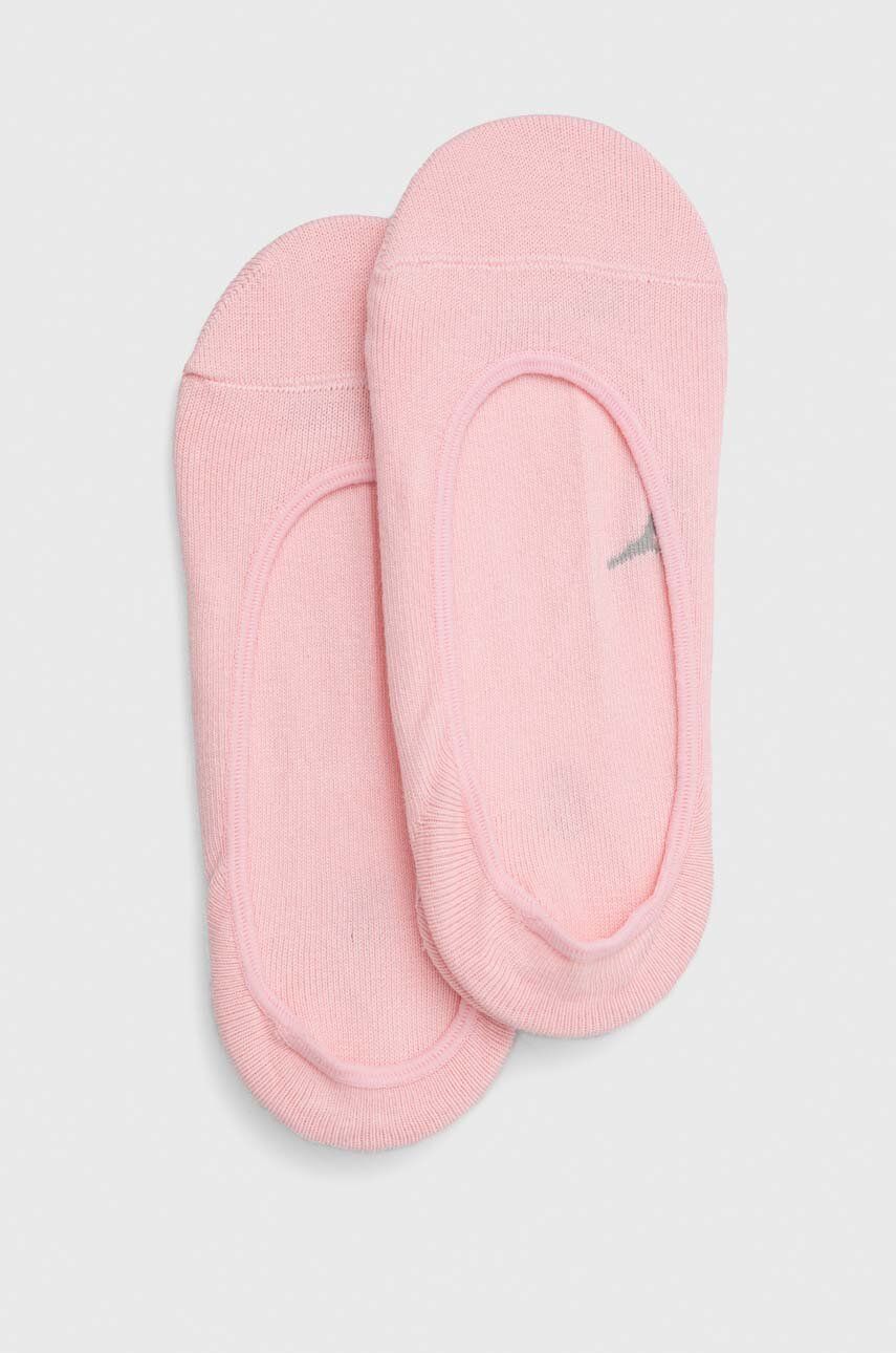 Ponožky Puma 2-pack dámské, růžová barva - růžová -  73 % Bavlna