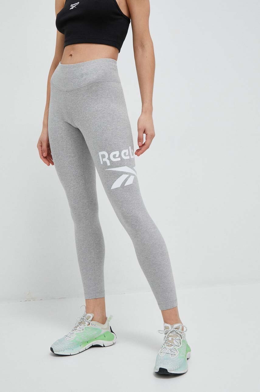 Reebok Colanti Femei, Culoarea Gri, Modelator