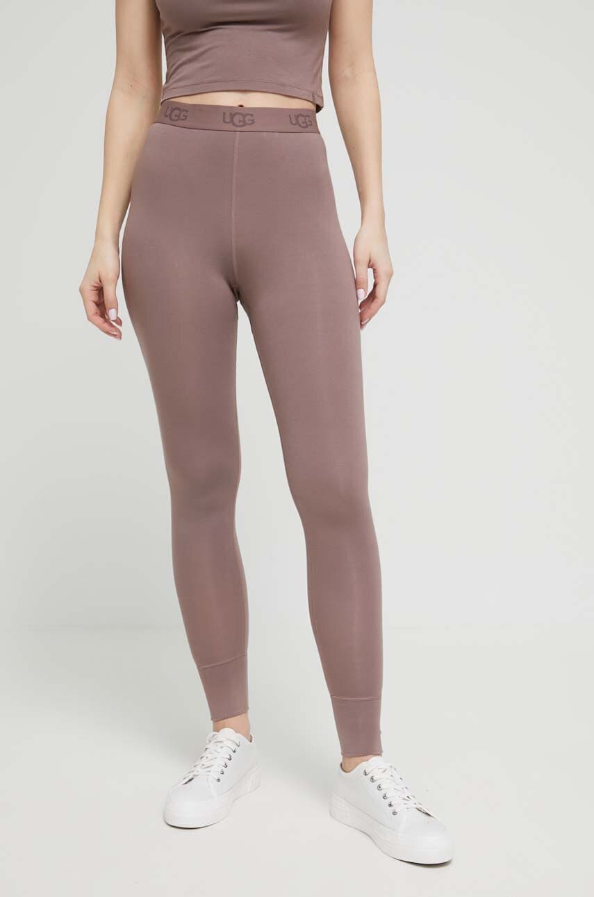 Ugg colanti paloma femei, culoarea maro, neted