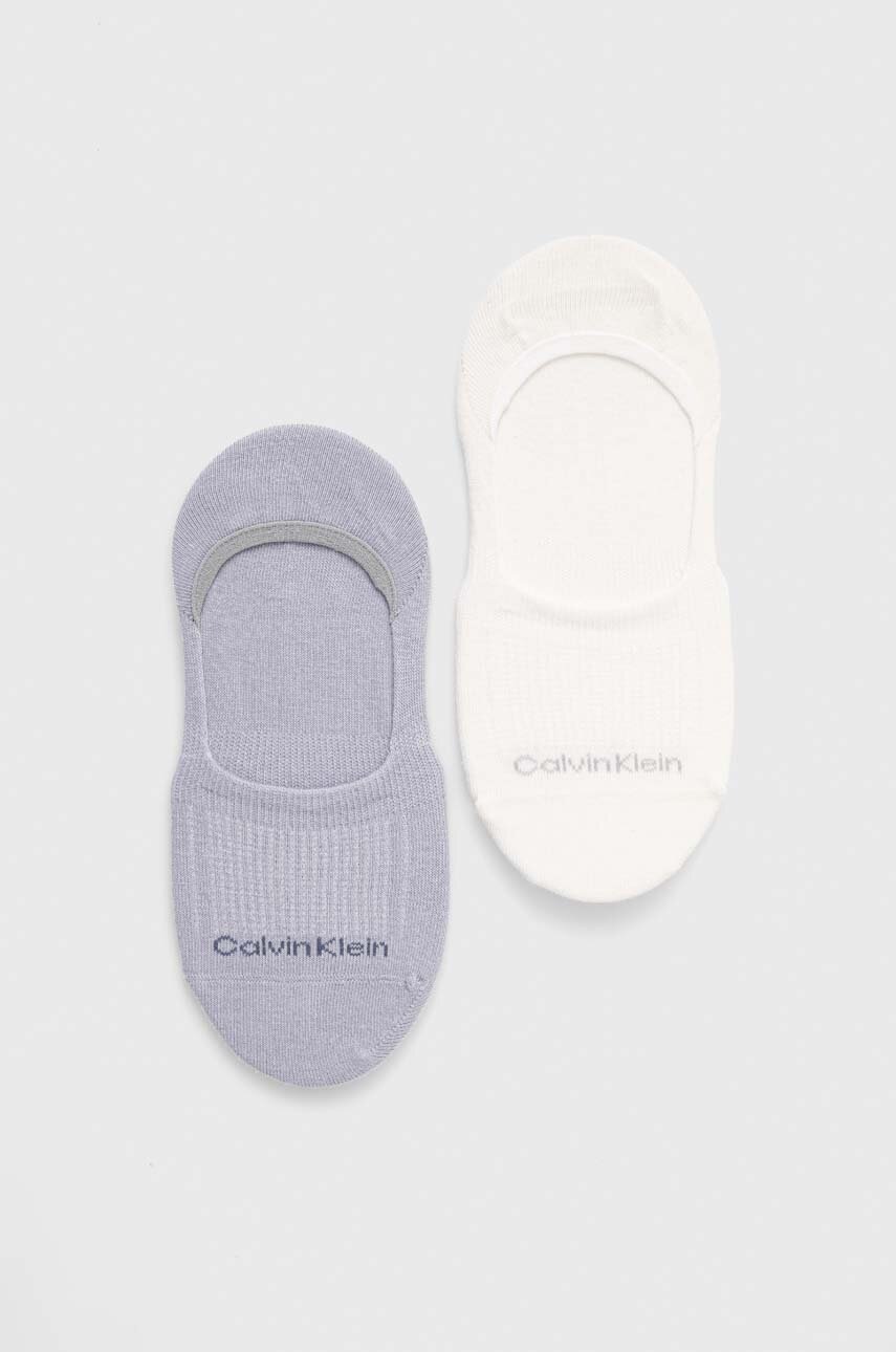 

Чорапи Calvin Klein (2 броя) в сиво, Сив