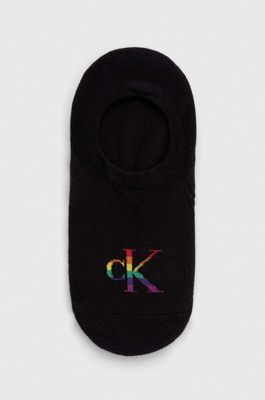 

Чорапи Calvin Klein CK One в черно, Черен