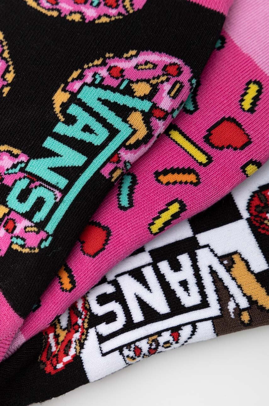 

Сліди Vans 3-pack жіночі колір фіолетовий