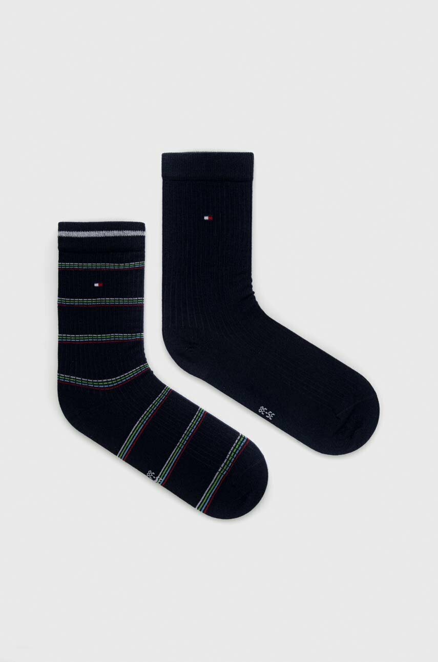 

Чорапи Tommy Hilfiger (2 броя) в тъмносиньо, Тъмносин