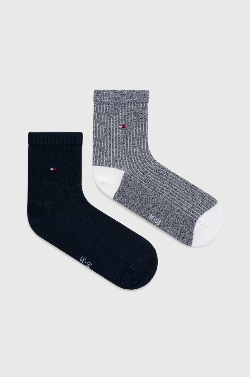 

Шкарпетки Tommy Hilfiger 2-pack жіночі колір синій