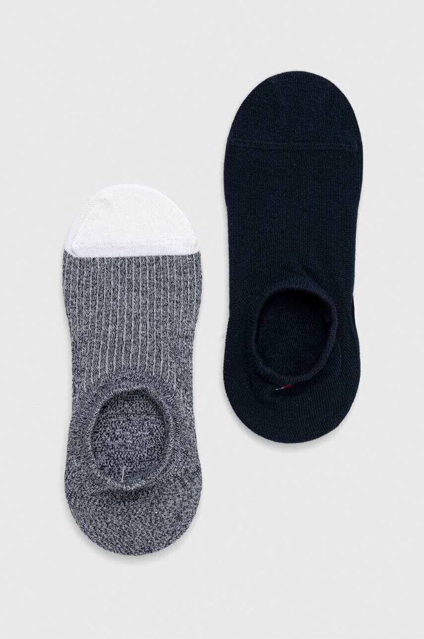 

Шкарпетки Tommy Hilfiger 2-pack жіночі колір синій