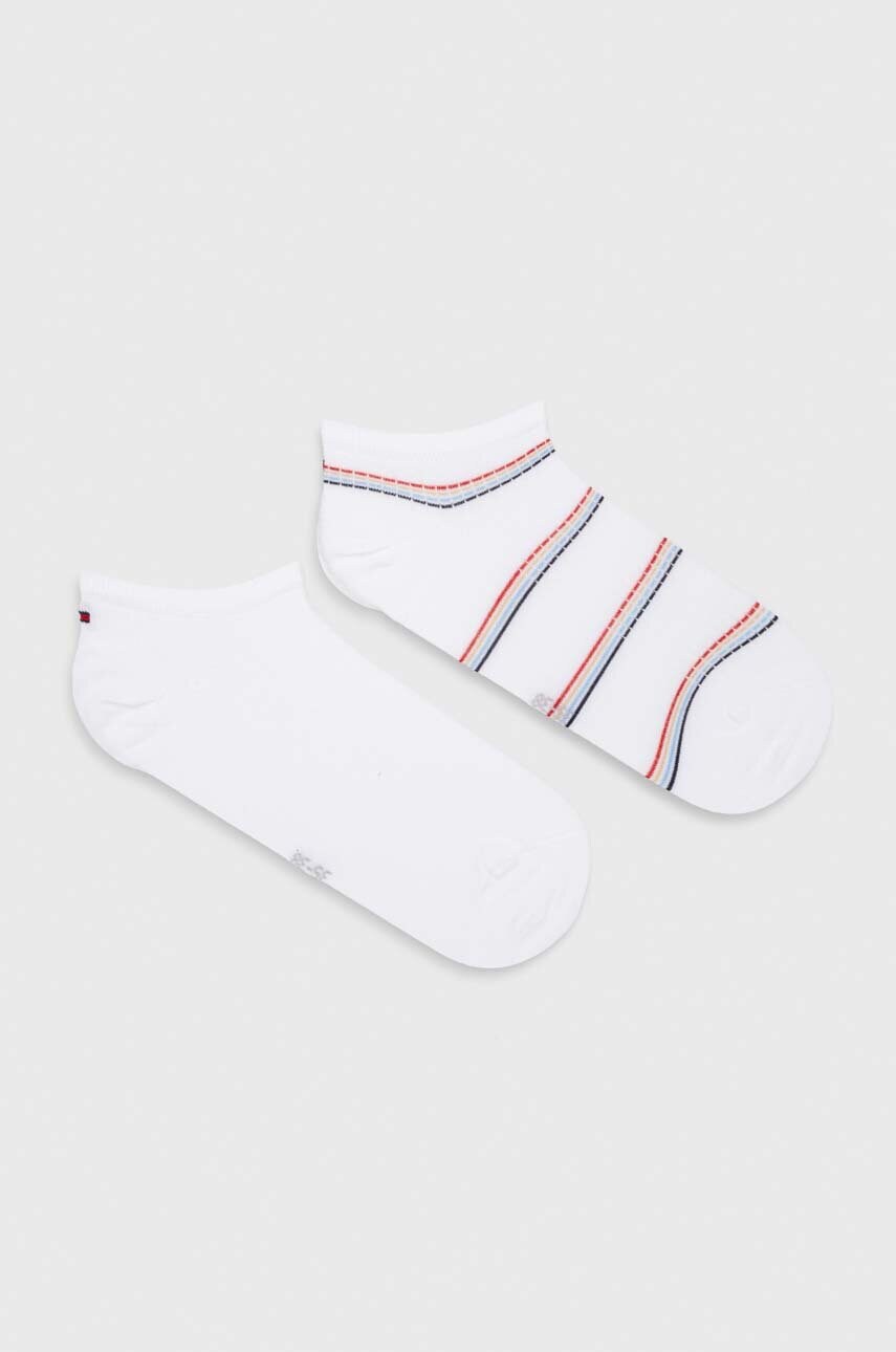

Чорапи Tommy Hilfiger (2 броя) в бяло, Бял
