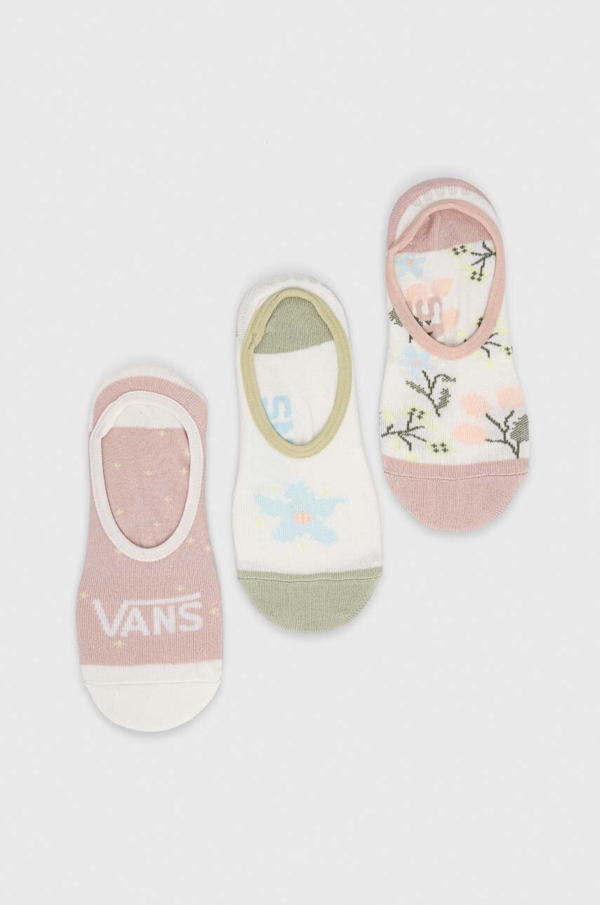 

Носки Vans 3 шт женские цвет розовый