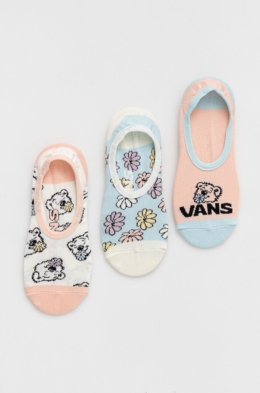 

Чорапи Vans (3 броя) в оранжево, Оранжев