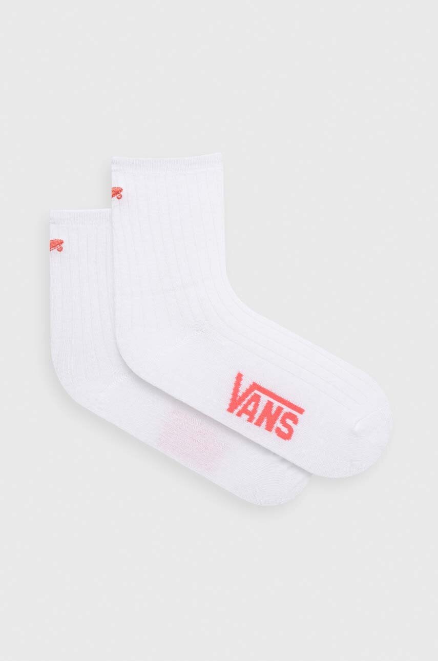 Vans Sosete Femei, Culoarea Alb