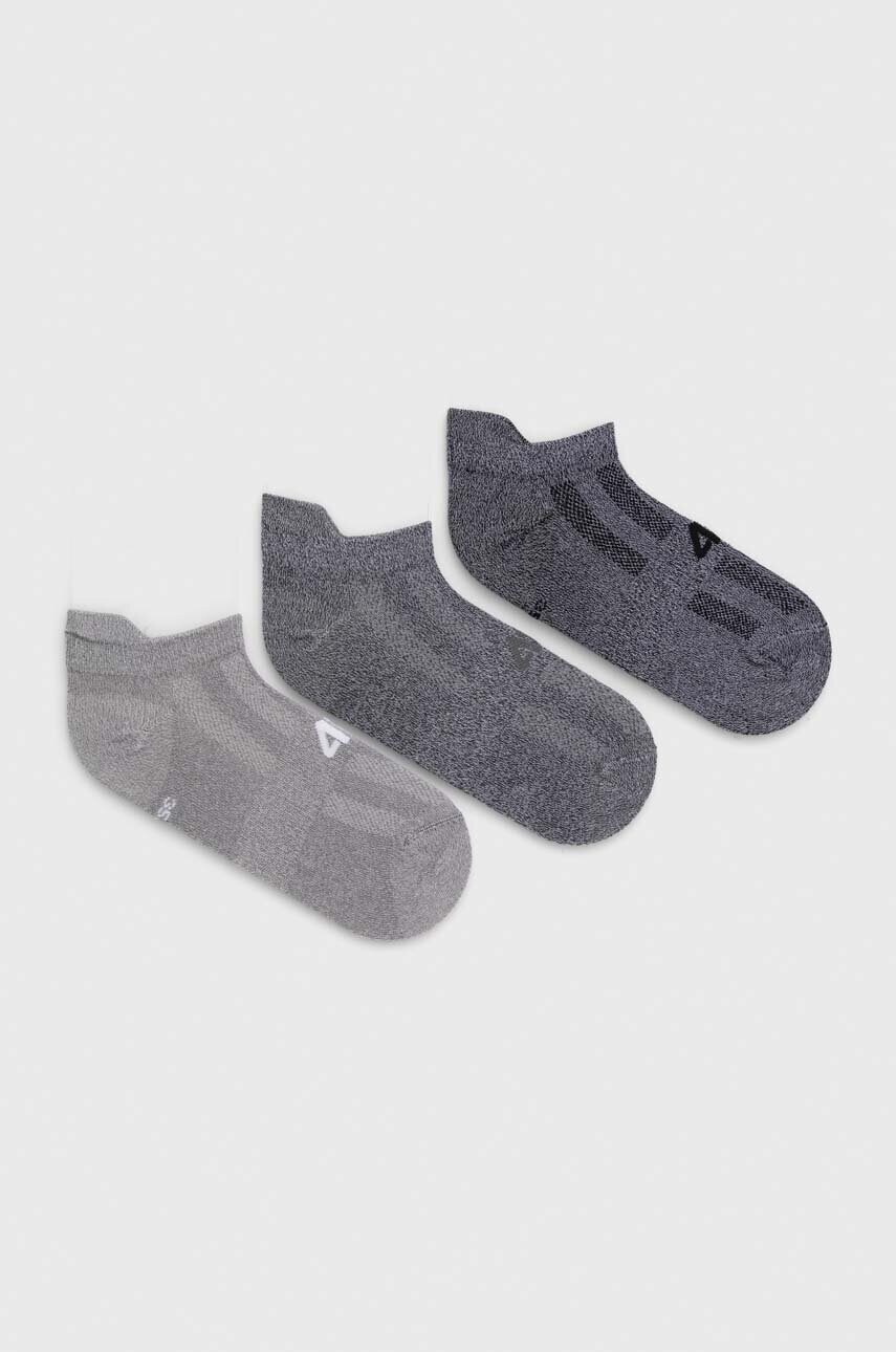 

Шкарпетки 4F 3-pack жіночі колір сірий