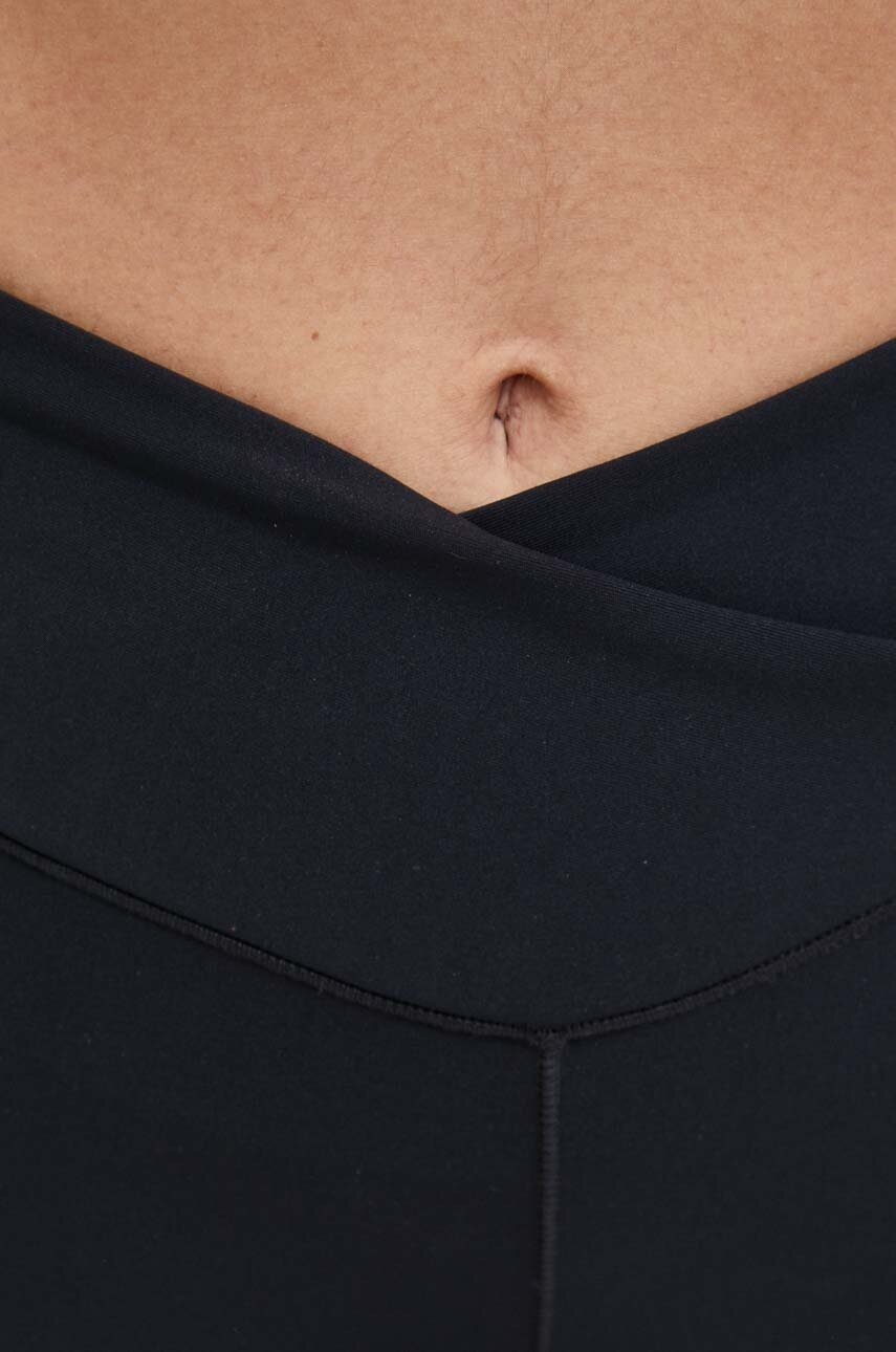 Κολάν γιόγκα Casall χρώμα: μαύρο φωτογραφία