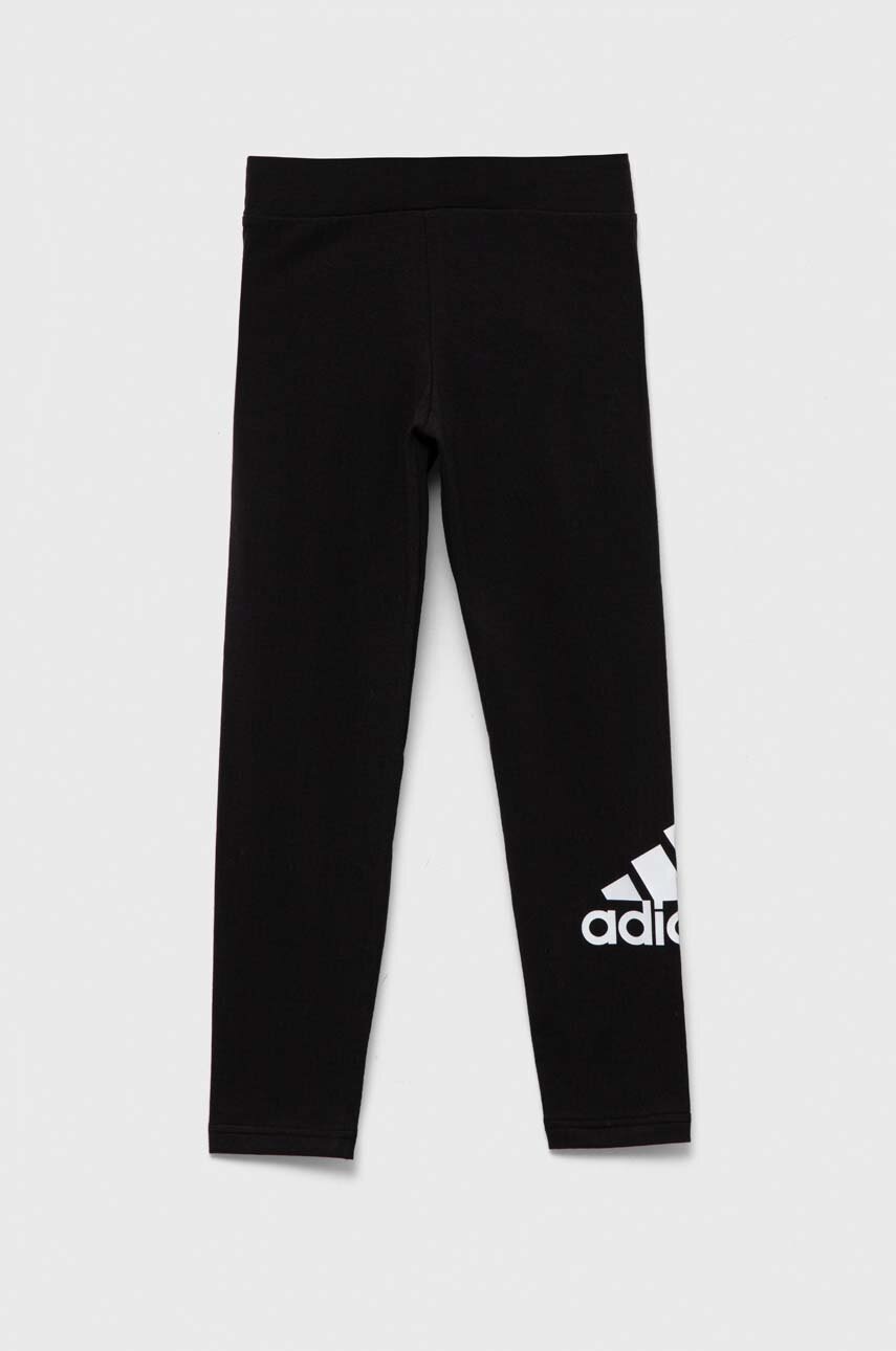 adidas leggins copii G BL culoarea negru, cu imprimeu