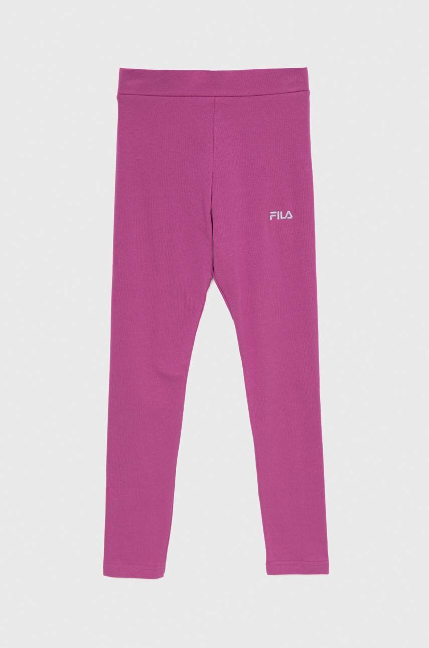 Fila colanti culoarea violet, neted