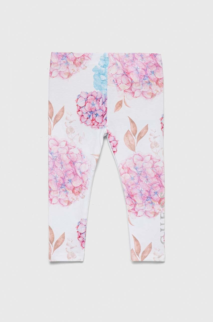 

Детски клин Guess в бяло с десен, Бял