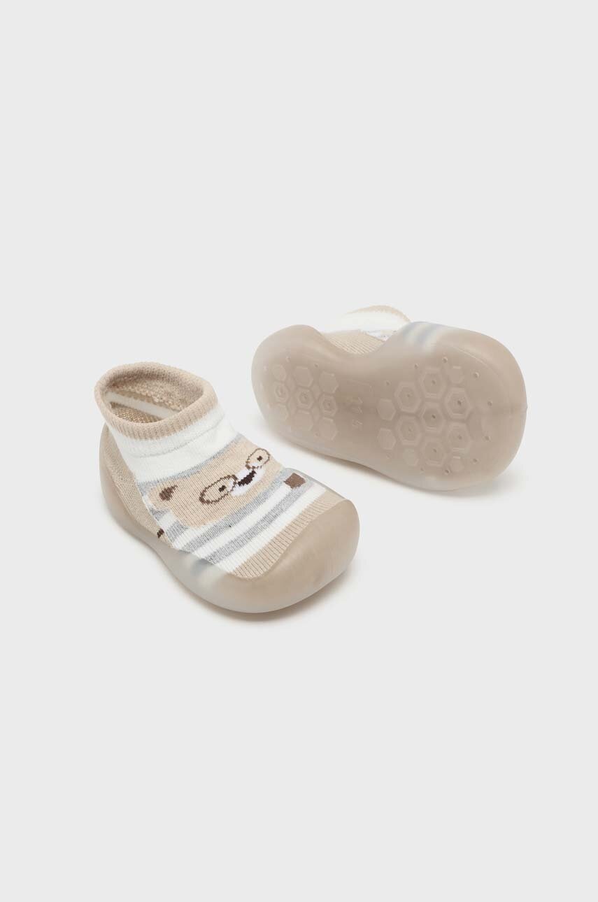 

Обувь для новорождённых Mayoral Newborn цвет бежевый