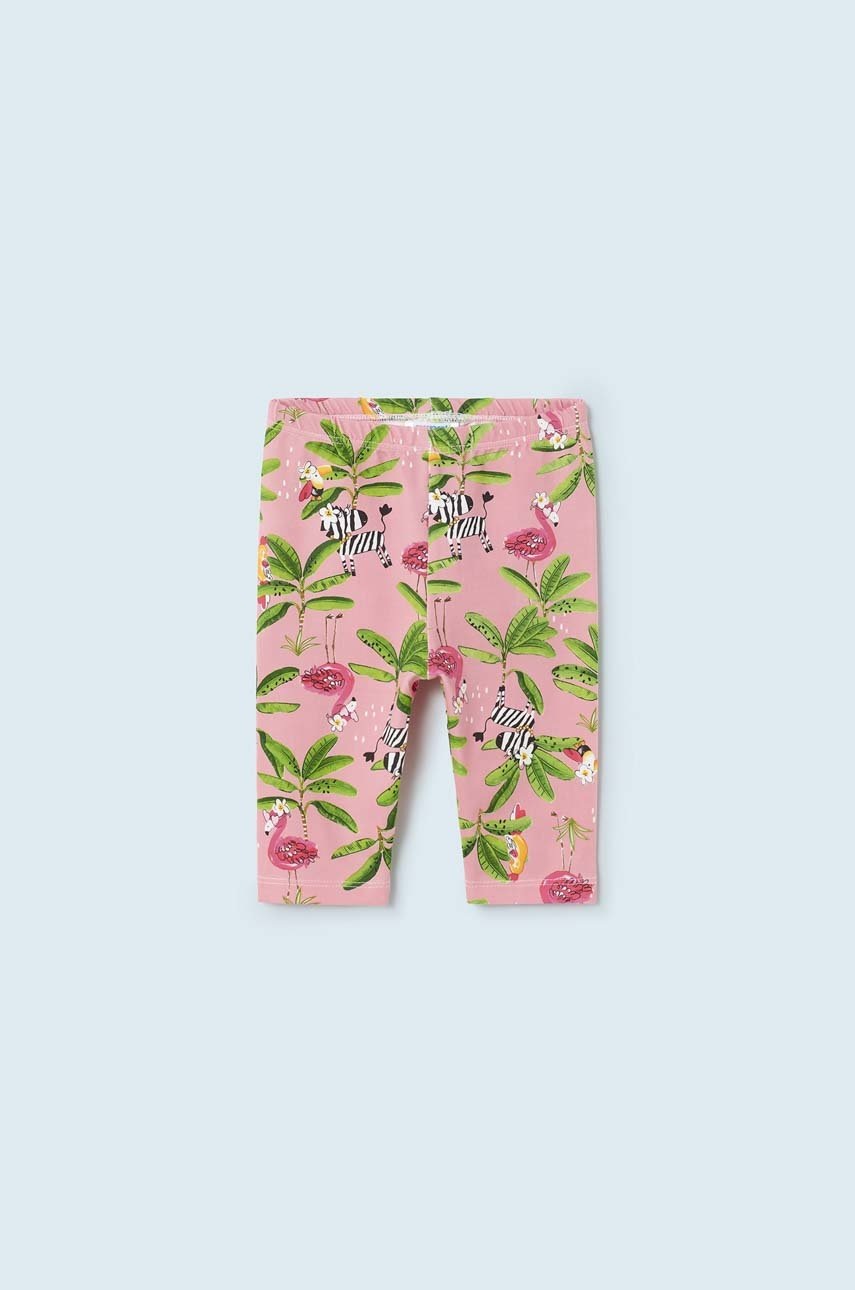 Леггинсы для младенцев Mayoral цвет розовый с узором в Полтаве Леггинсы для младенцев Mayoral цвет розовый с узором в Полтаве