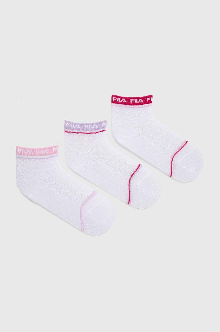 Dětské ponožky Fila 3-pack - vícebarevná -  67 % Bavlna