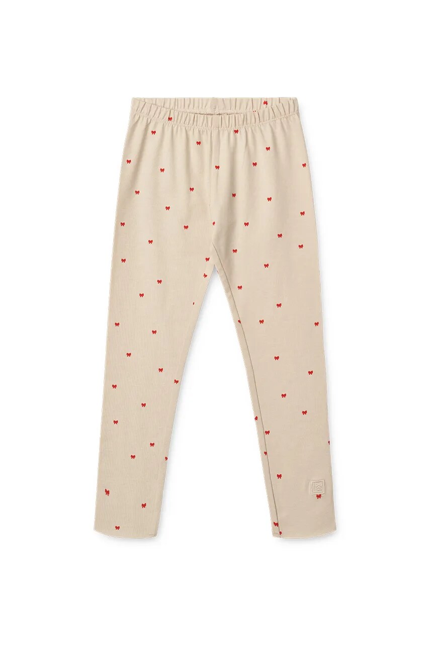 Liewood leggins copii culoarea bej, modelator, LW17205
