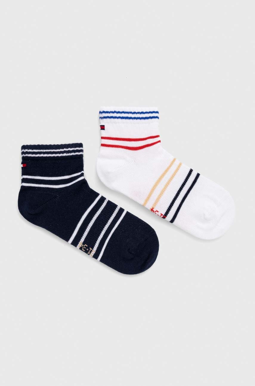 

Дитячі шкарпетки Tommy Hilfiger 2-pack колір синій