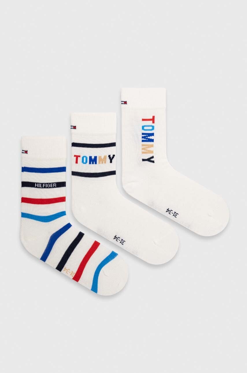 

Детские носки Tommy Hilfiger 3 шт цвет белый
