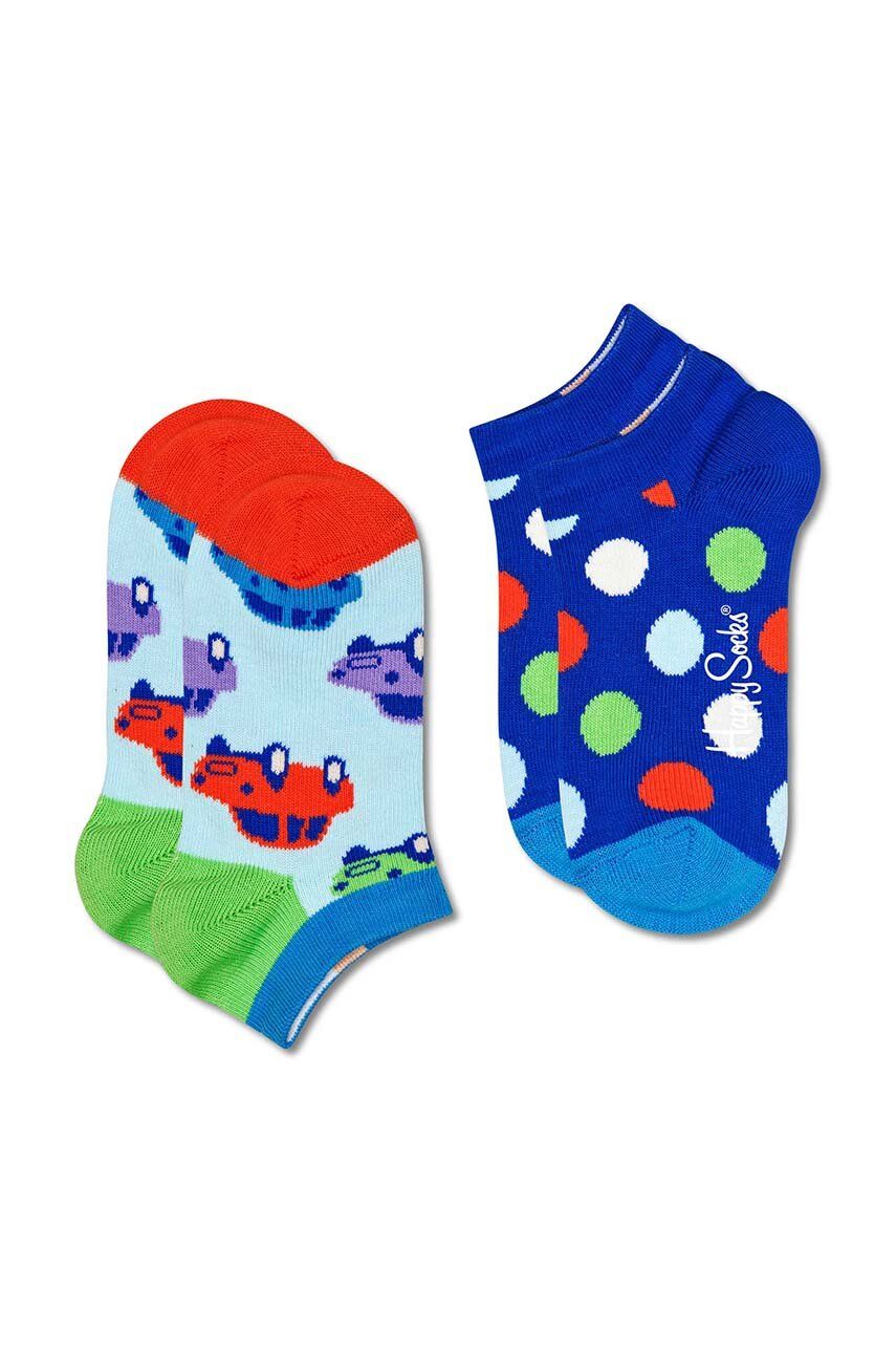 E-shop Dětské ponožky Happy Socks Kids Car 2-pack