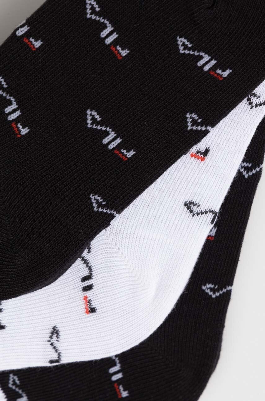 

Детские носки Fila 3 шт цвет чёрный