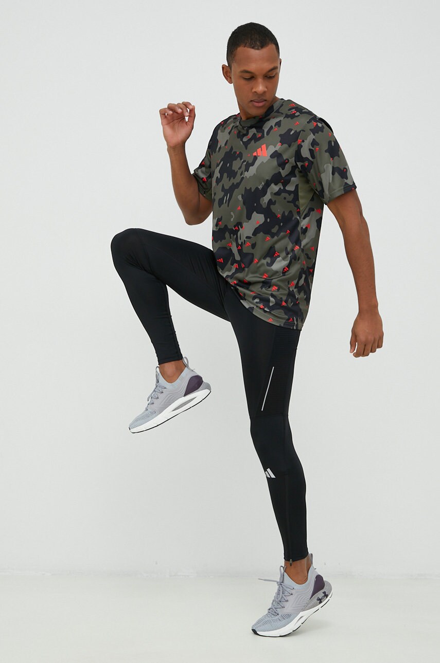 Κολάν για τρέξιμο adidas Performance Own the Run Own the Run χρώμα: μαύρο IC0434 HM8444 φωτογραφία