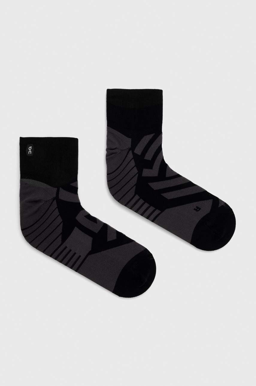 Ponožky On-running Performance - černá - 94 % Recyklovaný polyamid