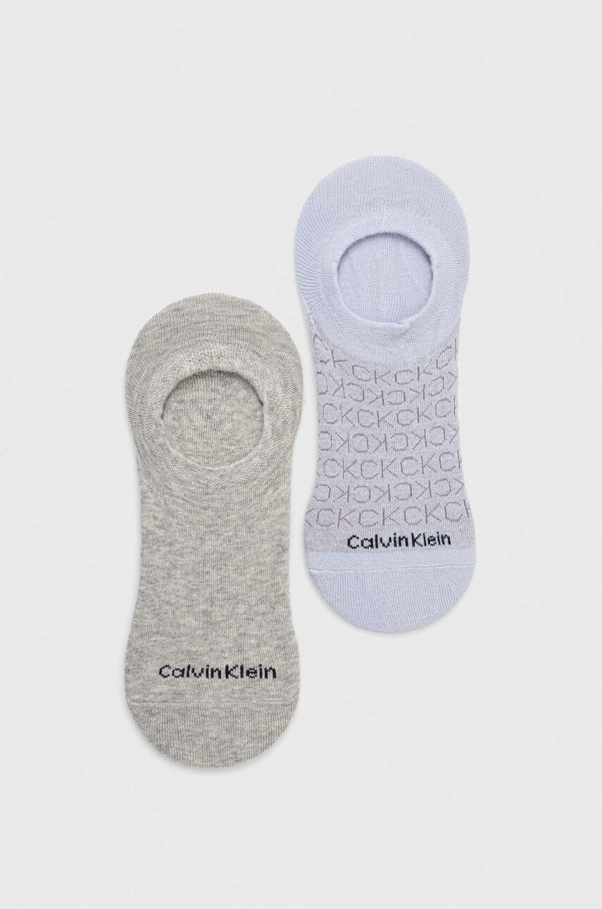

Чорапи Calvin Klein (2 броя) в синьо, Син