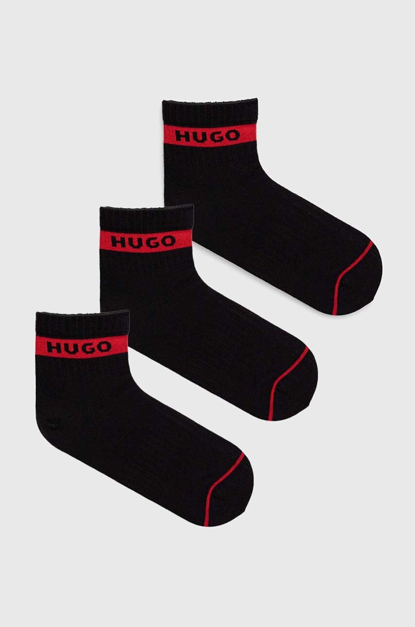 

Носки HUGO 3 шт мужские цвет чёрный
