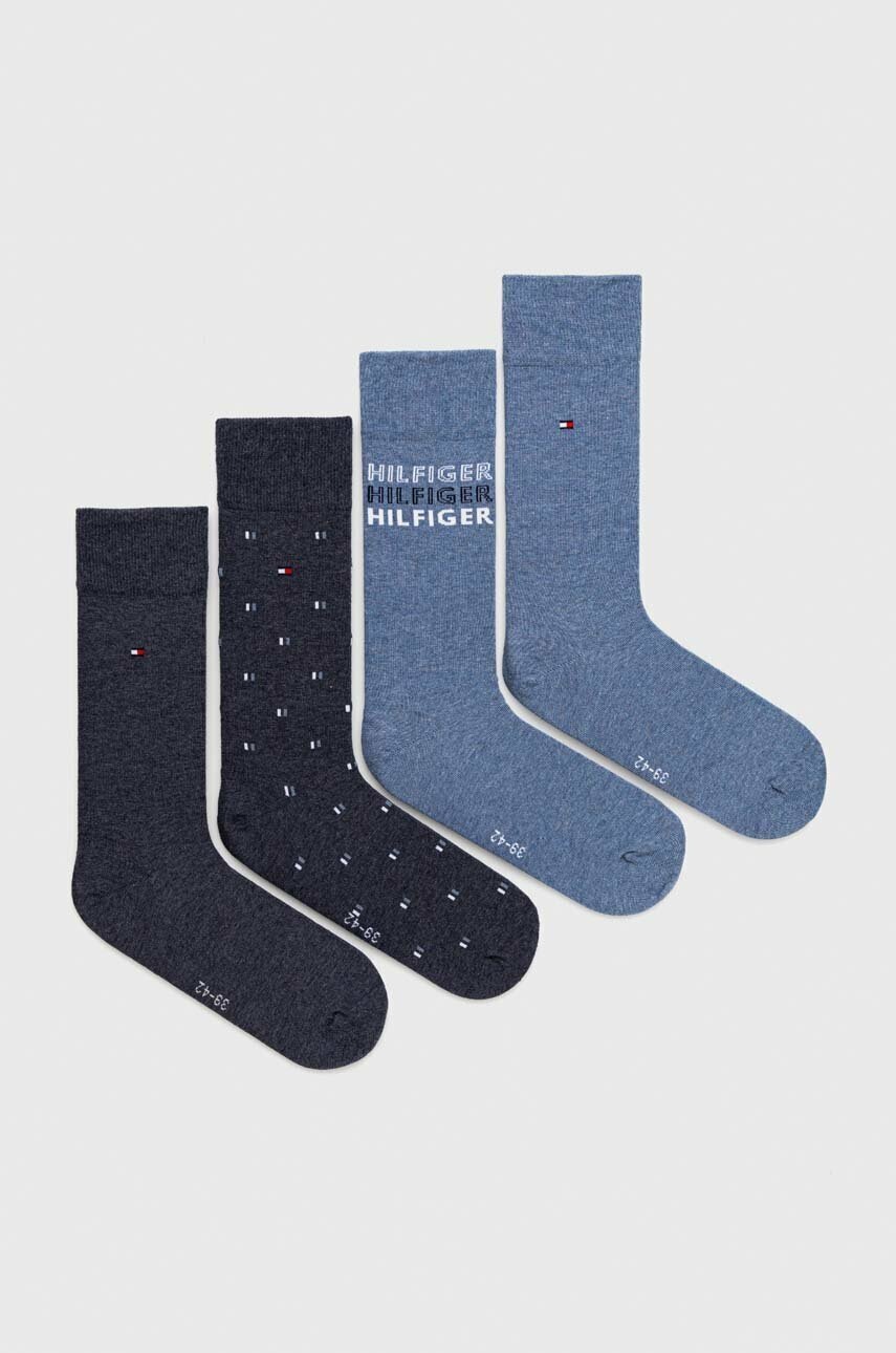 

Шкарпетки Tommy Hilfiger 4-pack чоловічі колір синій