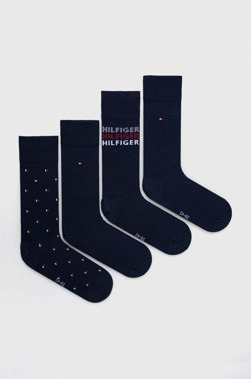 

Носки Tommy Hilfiger 4 шт мужские цвет синий